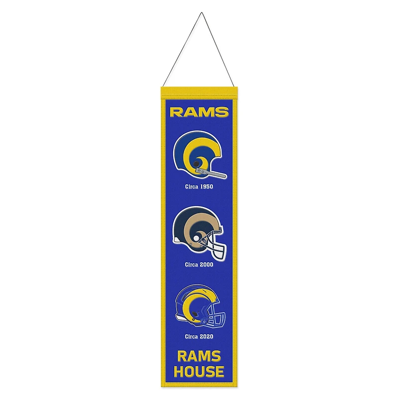 WinCraft Los Angeles Rams 8" x 32" Evolution Banner