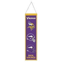 WinCraft Minnesota Vikings 8" x 32" Evolution Banner