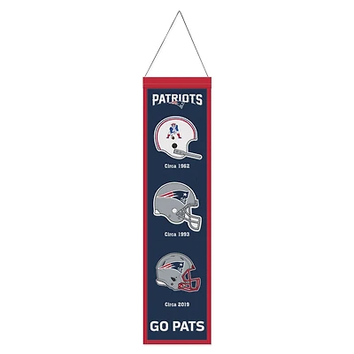 WinCraft New England Patriots 8" x 32" Evolution Banner