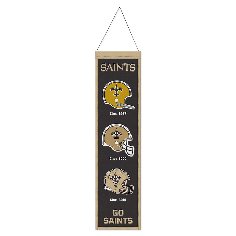 WinCraft New Orleans Saints 8" x 32" Evolution Banner