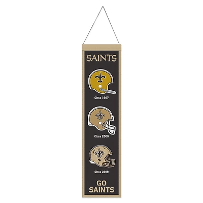 WinCraft New Orleans Saints 8" x 32" Evolution Banner