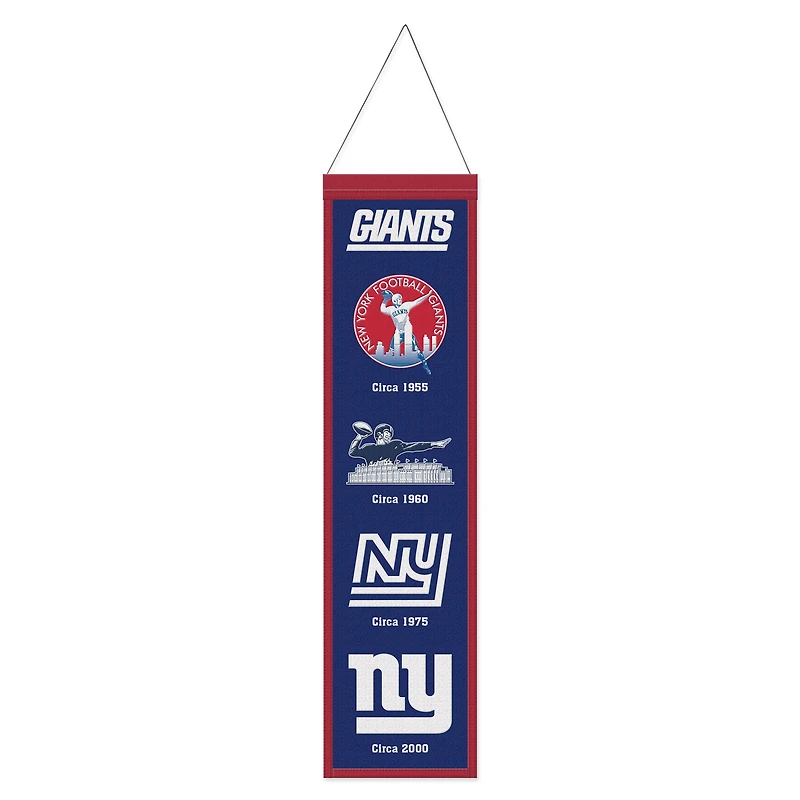 WinCraft New York Giants 8" x 32" Evolution Banner