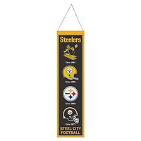 WinCraft Pittsburgh Steelers 8" x 32" Evolution Banner