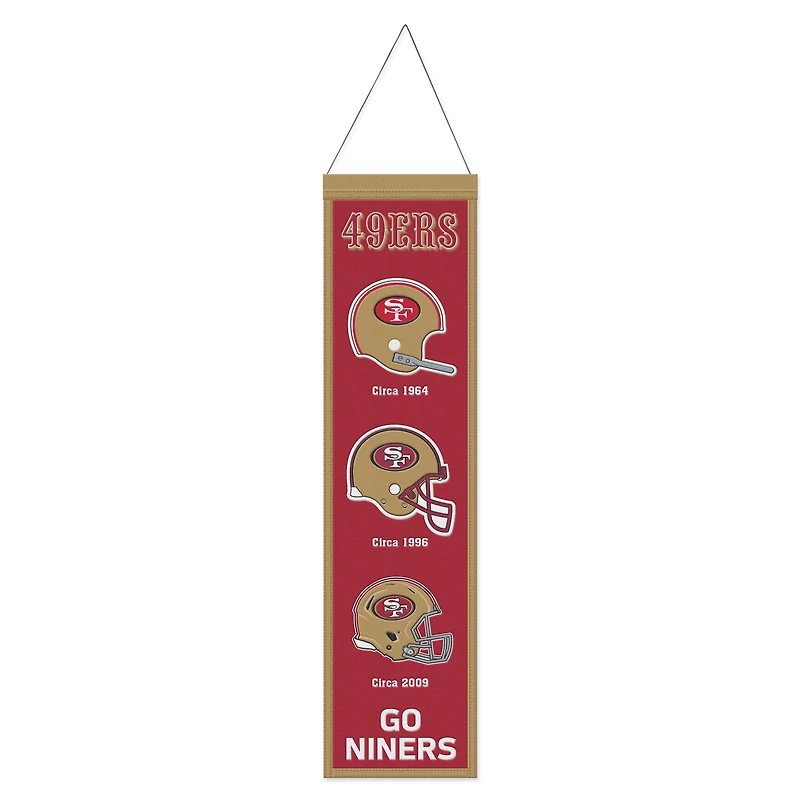 WinCraft San Francisco 49ers 8" x 32" Evolution Banner