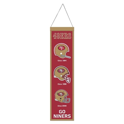 WinCraft San Francisco 49ers 8" x 32" Evolution Banner