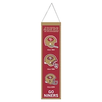 WinCraft San Francisco 49ers 8" x 32" Evolution Banner