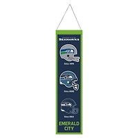 WinCraft Seattle Seahawks 8" x 32" Evolution Banner