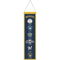 WinCraft Milwaukee Brewers 8" x 32" Evolution Banner