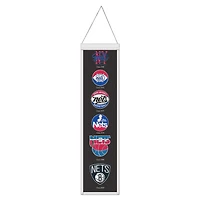 WinCraft Brooklyn Nets 8" x 32" Evolution Banner