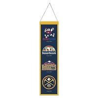 WinCraft Denver Nuggets 8" x 32" Evolution Banner
