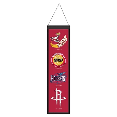 WinCraft Houston Rockets 8" x 32" Evolution Banner
