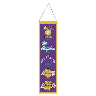 WinCraft Los Angeles Lakers 8" x 32" Evolution Banner