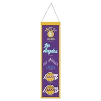 WinCraft Los Angeles Lakers 8" x 32" Evolution Banner