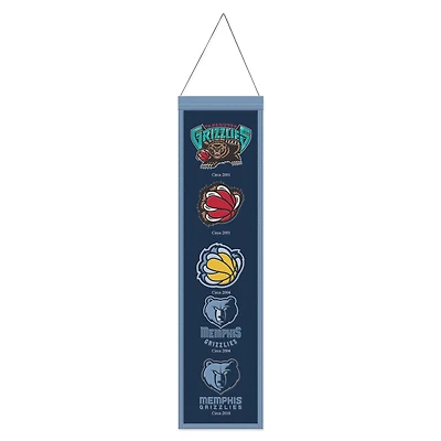 WinCraft Memphis Grizzlies 8" x 32" Evolution Banner