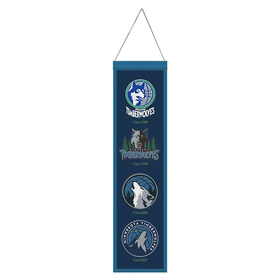 WinCraft Minnesota Timberwolves 8" x 32" Evolution Banner