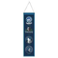 WinCraft Minnesota Timberwolves 8" x 32" Evolution Banner