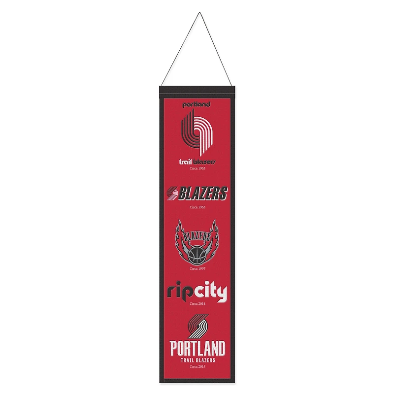 WinCraft Portland Trail Blazers 8" x 32" Evolution Banner
