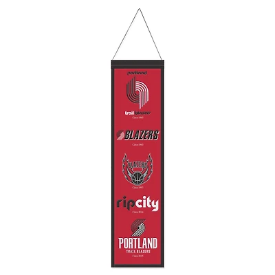 WinCraft Portland Trail Blazers 8" x 32" Evolution Banner