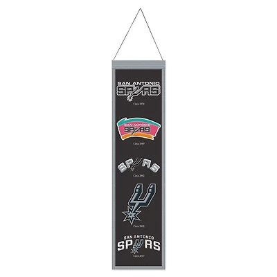 WinCraft San Antonio Spurs 8" x 32" Evolution Banner