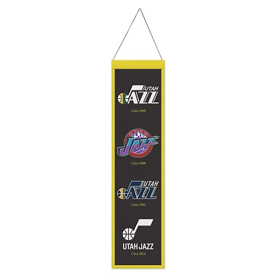 WinCraft Utah Jazz 8" x 32" Evolution Banner