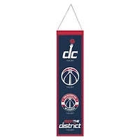 WinCraft Washington Wizards 8" x 32" Evolution Banner