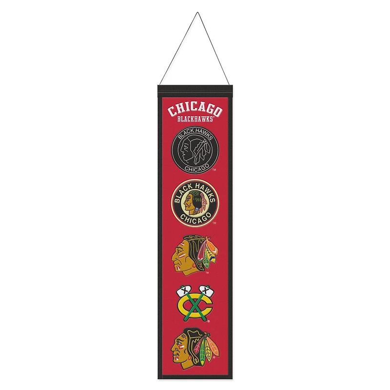 WinCraft Chicago Blackhawks 8" x 32" Evolution Banner