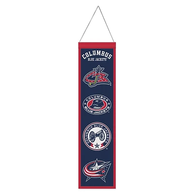 WinCraft Columbus Blue Jackets 8" x 32" Evolution Banner