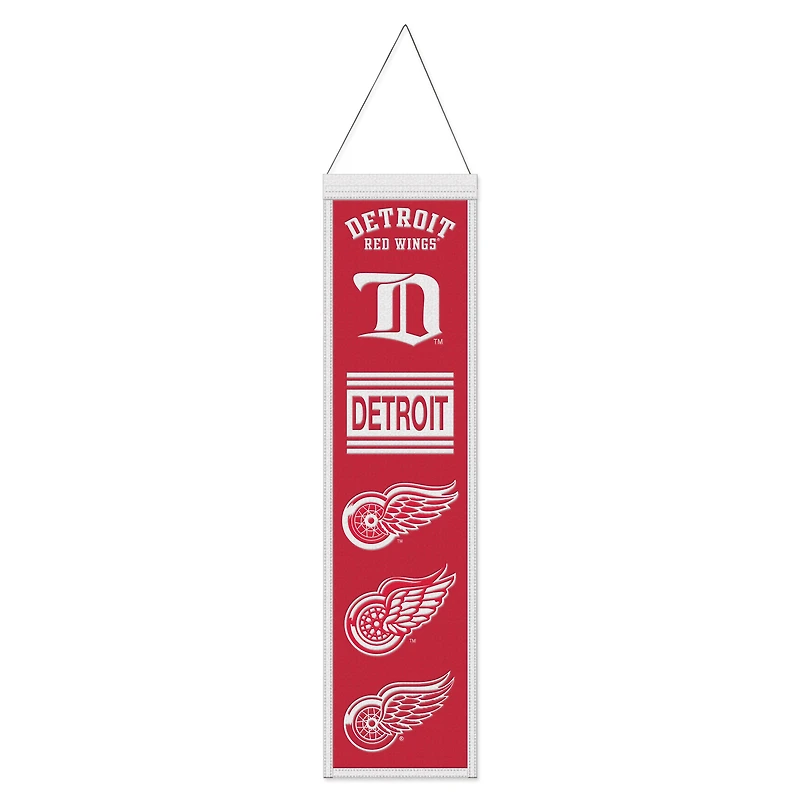 WinCraft Detroit Red Wings 8" x 32" Evolution Banner