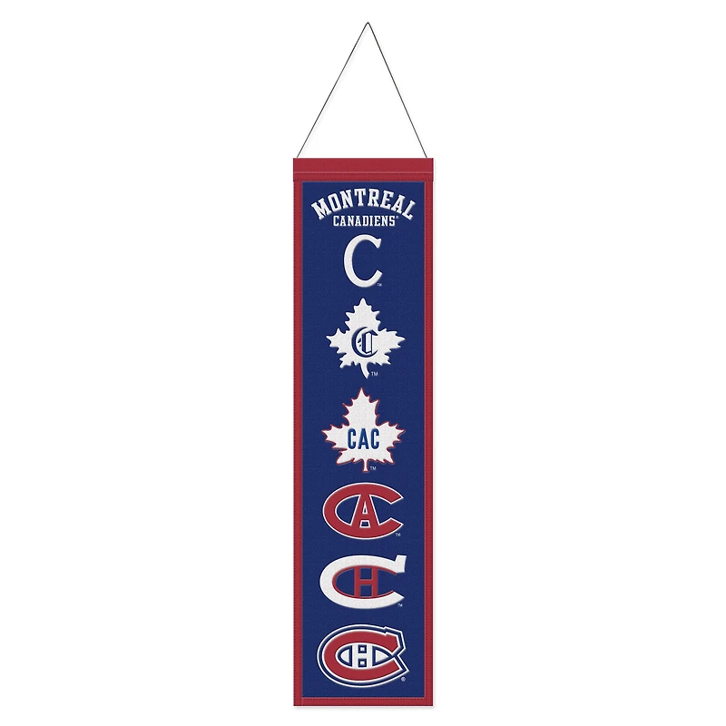 WinCraft Montreal Canadiens 8" x 32" Evolution Banner