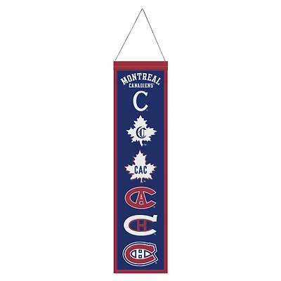 WinCraft Montreal Canadiens 8" x 32" Evolution Banner