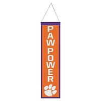WinCraft Clemson Tigers 8" x 32" Evolution Banner