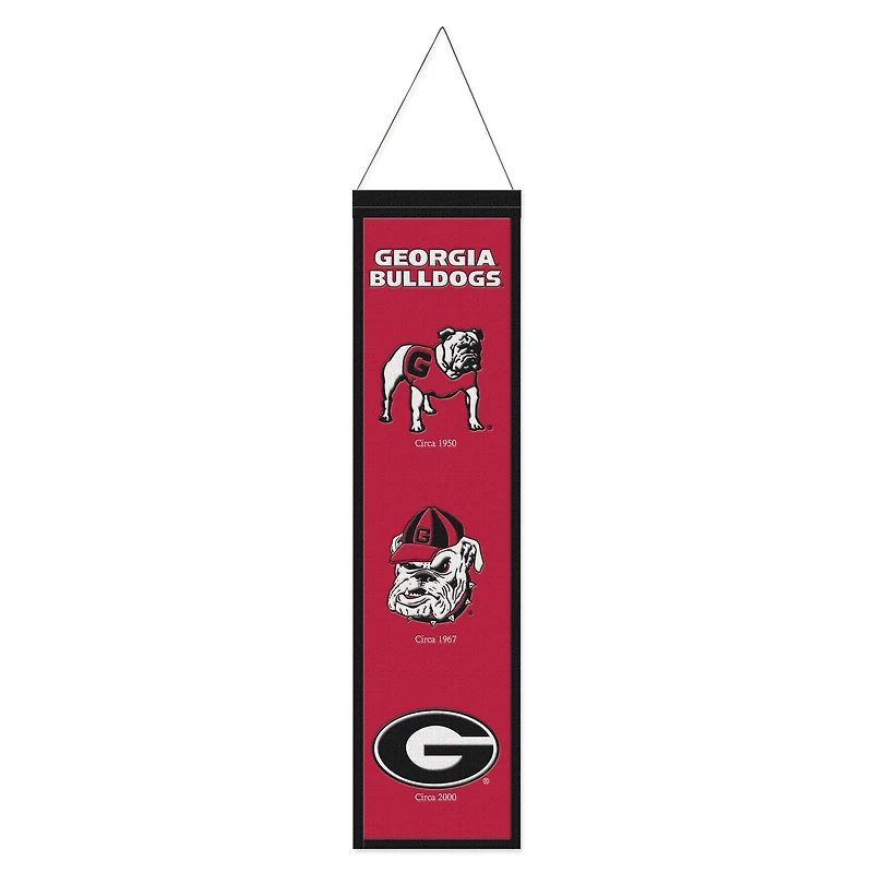 WinCraft Georgia Bulldogs 8" x 32" Evolution Banner