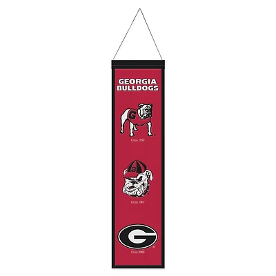 WinCraft Georgia Bulldogs 8" x 32" Evolution Banner