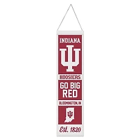 WinCraft Indiana Hoosiers 8" x 32" Evolution Banner