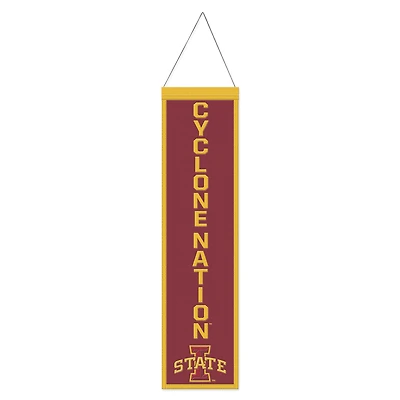WinCraft Iowa State Cyclones 8" x 32" Evolution Banner