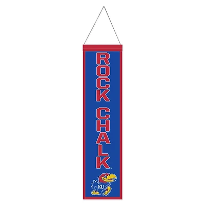 WinCraft Kansas Jayhawks 8" x 32" Evolution Banner