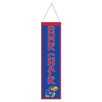 WinCraft Kansas Jayhawks 8" x 32" Evolution Banner
