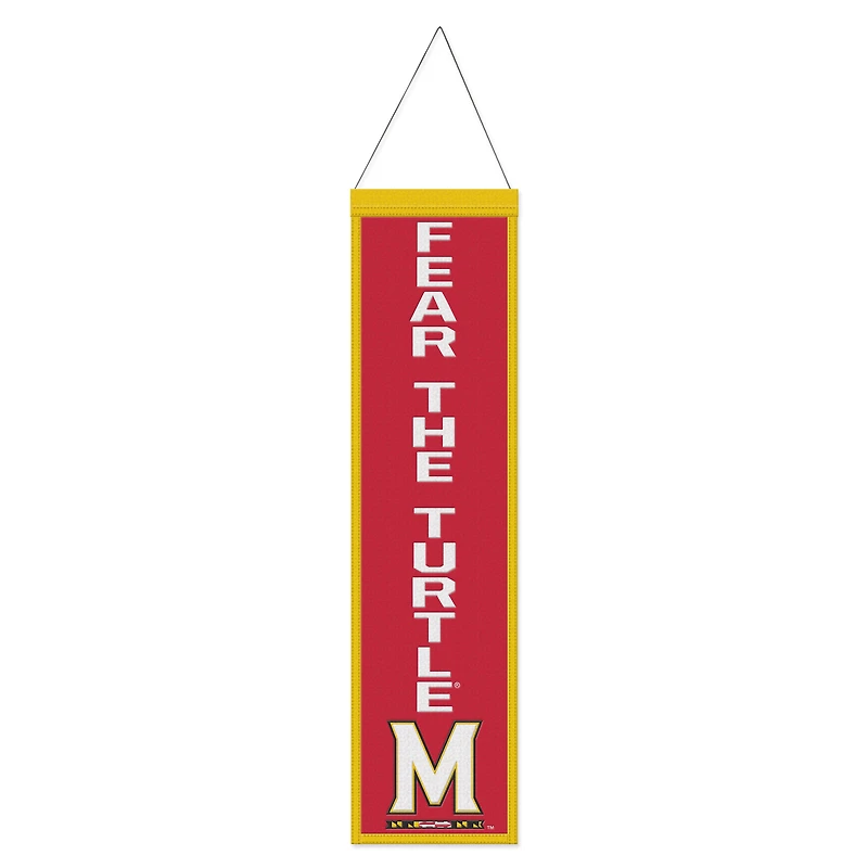 WinCraft Maryland Terrapins 8" x 32" Evolution Banner