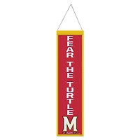WinCraft Maryland Terrapins 8" x 32" Evolution Banner