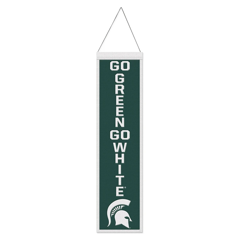 WinCraft Michigan State Spartans 8" x 32" Evolution Banner
