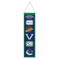 WinCraft Vancouver Canucks 8" x 32" Evolution Banner