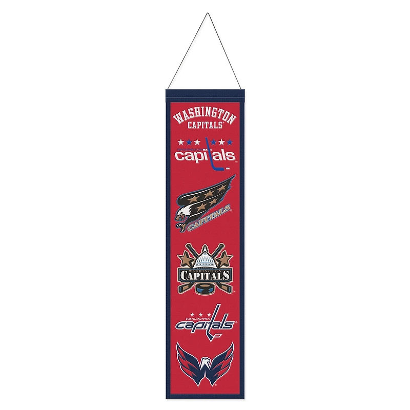 WinCraft Washington Capitals 8" x 32" Evolution Banner