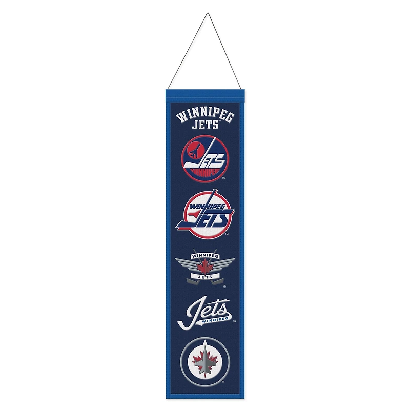 WinCraft Winnipeg Jets 8" x 32" Evolution Banner