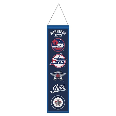 WinCraft Winnipeg Jets 8" x 32" Evolution Banner