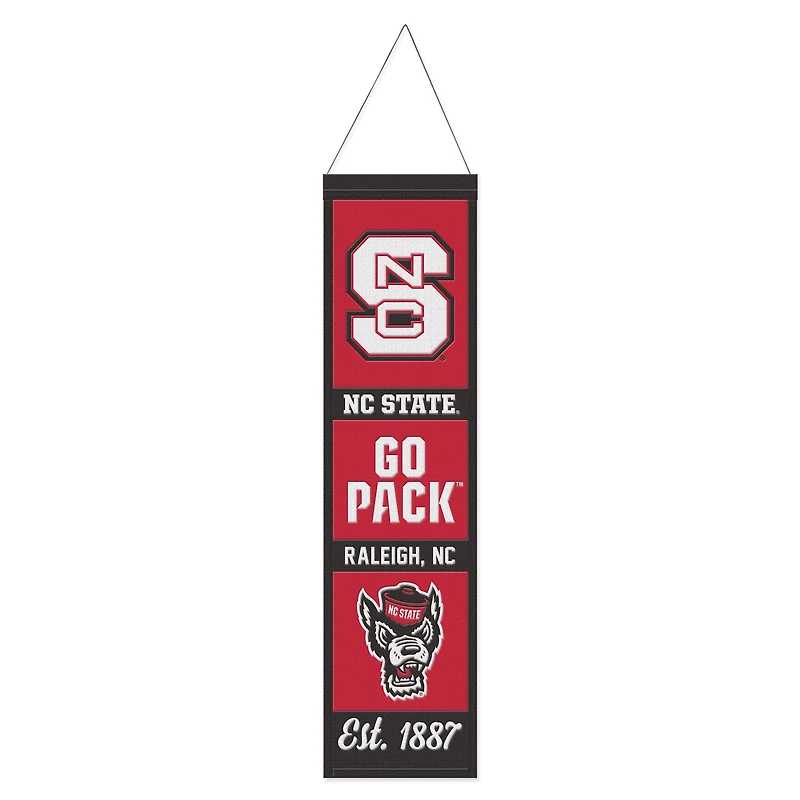 WinCraft NC State Wolfpack 8" x 32" Evolution Banner