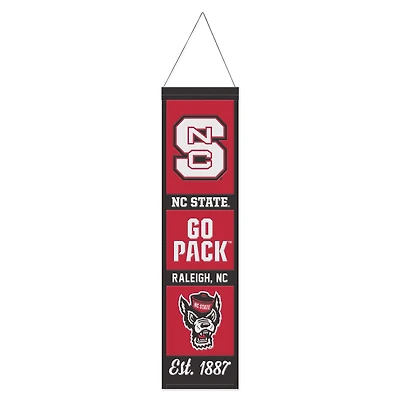 WinCraft NC State Wolfpack 8" x 32" Evolution Banner
