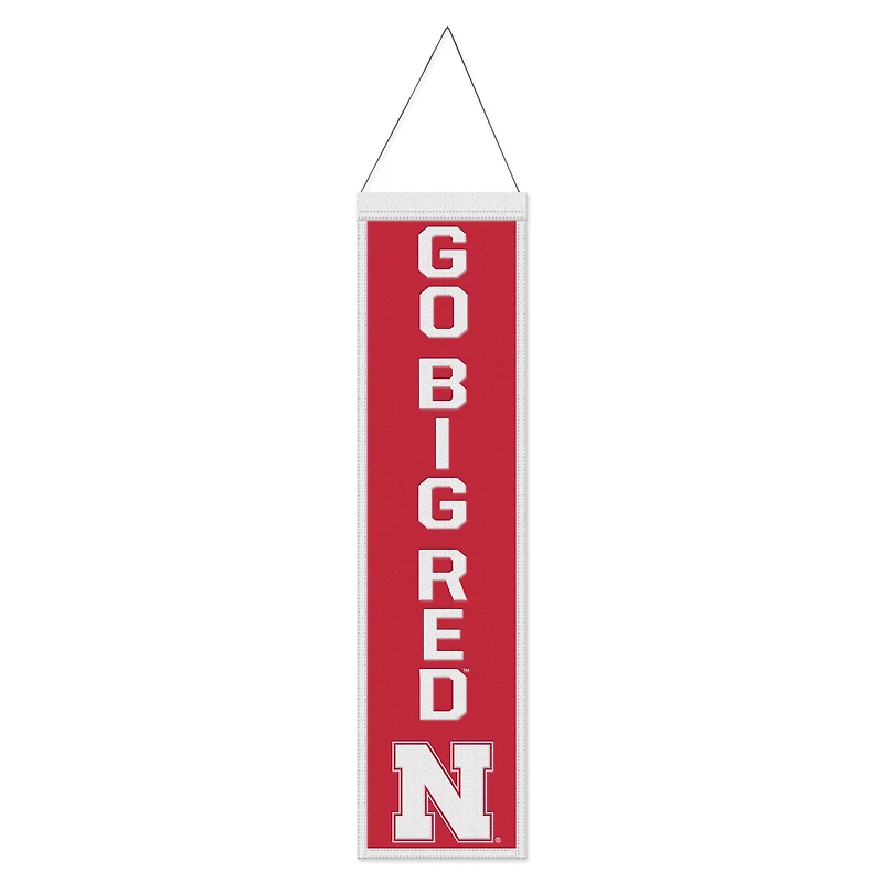 WinCraft Nebraska Huskers 8" x 32" Evolution Banner