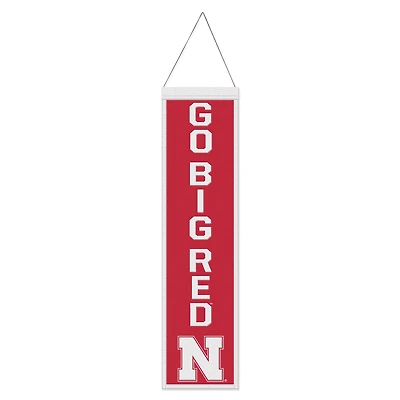 WinCraft Nebraska Huskers 8" x 32" Evolution Banner