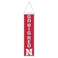 WinCraft Nebraska Huskers 8" x 32" Evolution Banner
