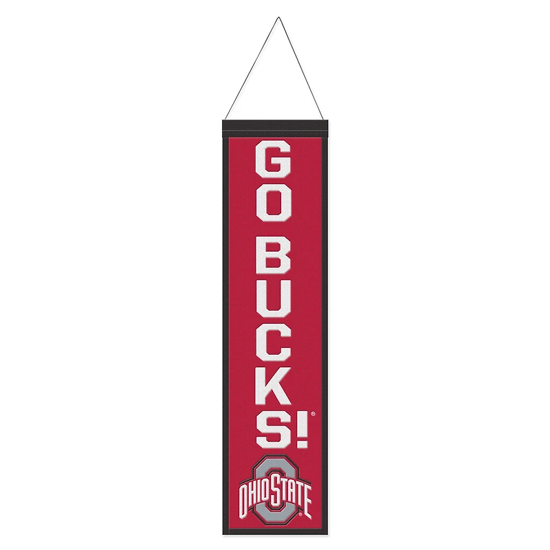 WinCraft Ohio State Buckeyes 8" x 32" Evolution Banner